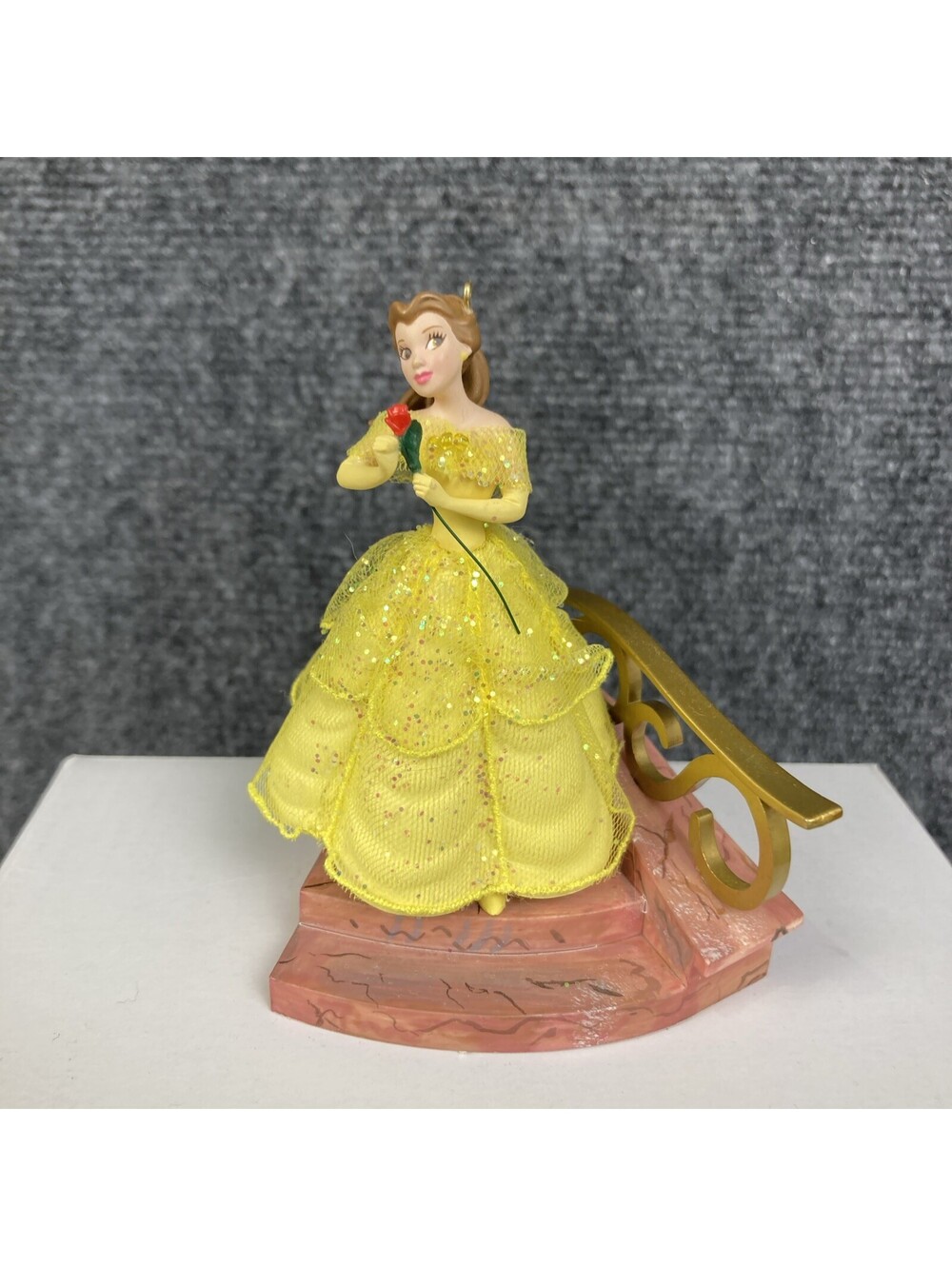 2006 Disney Hallmark Belle's Grand Entrance Beauty & the Beast Ornament MINT